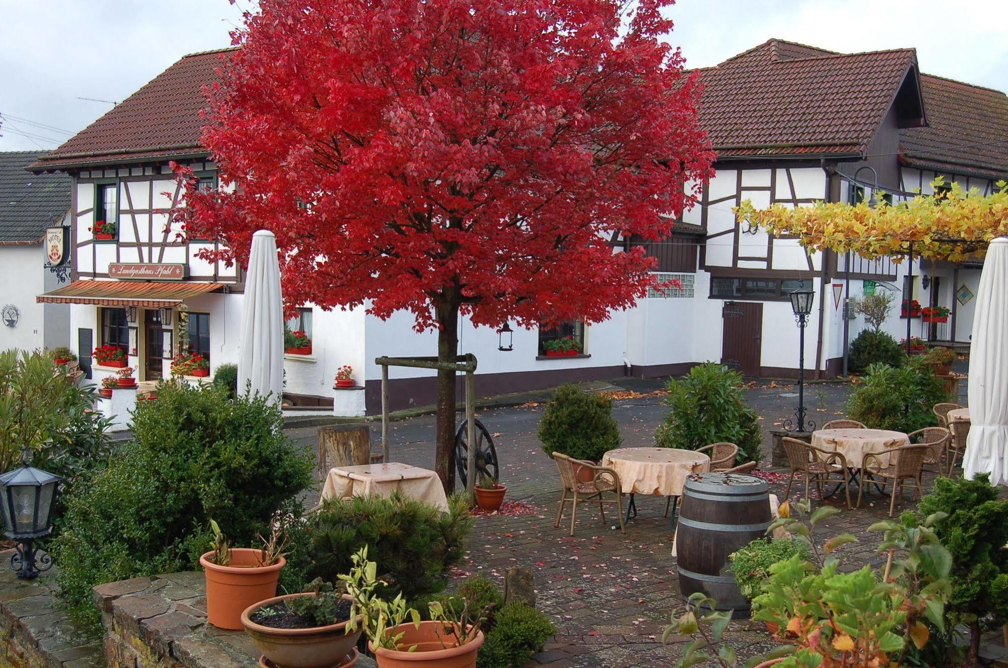 Landgasthaus Pfahl Wershofen Buitenkant foto